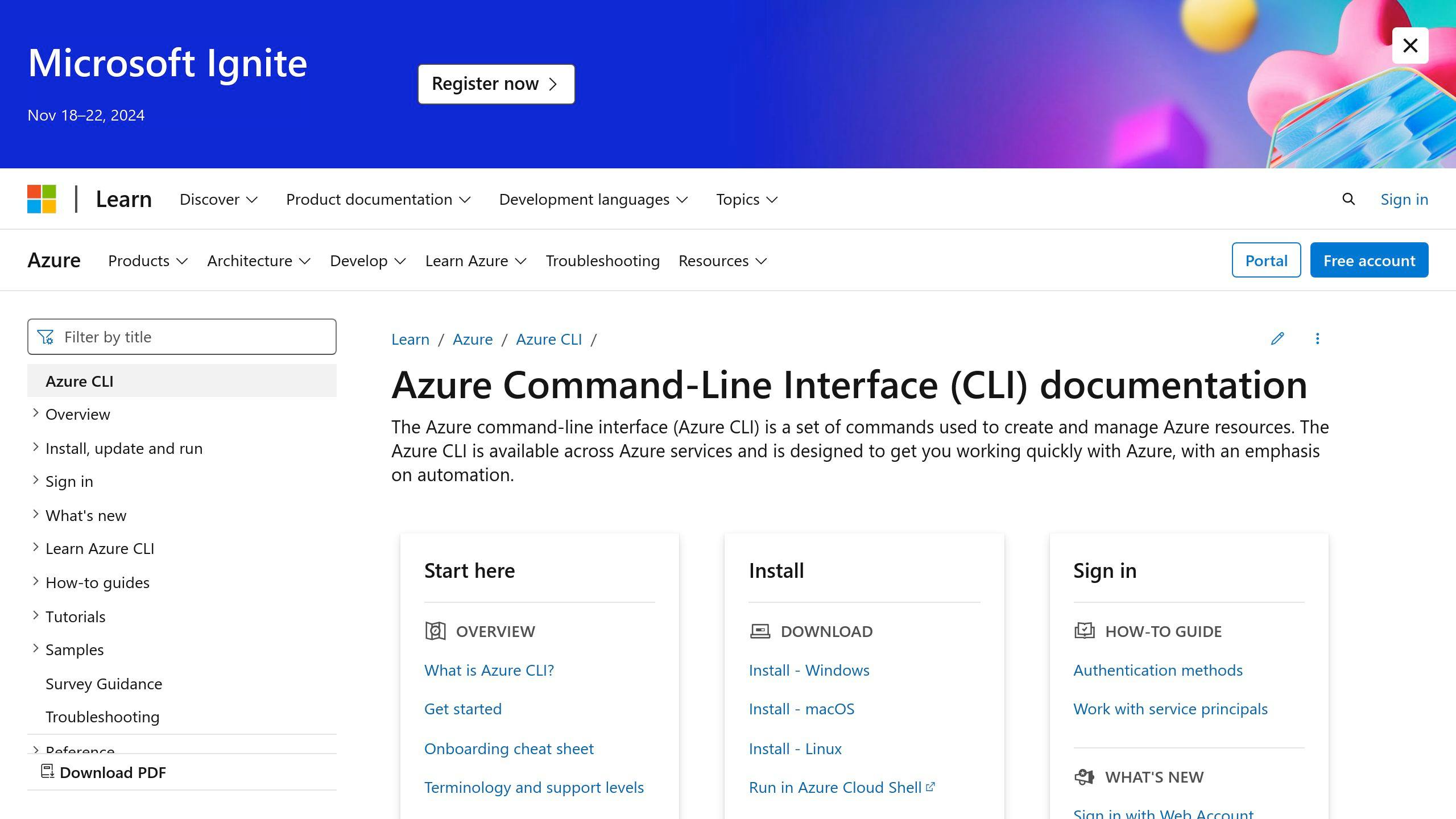 Azure CLI