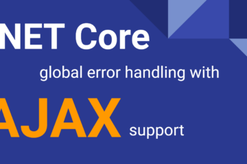 Error Handling Middleware for Razor with Support for Ajax